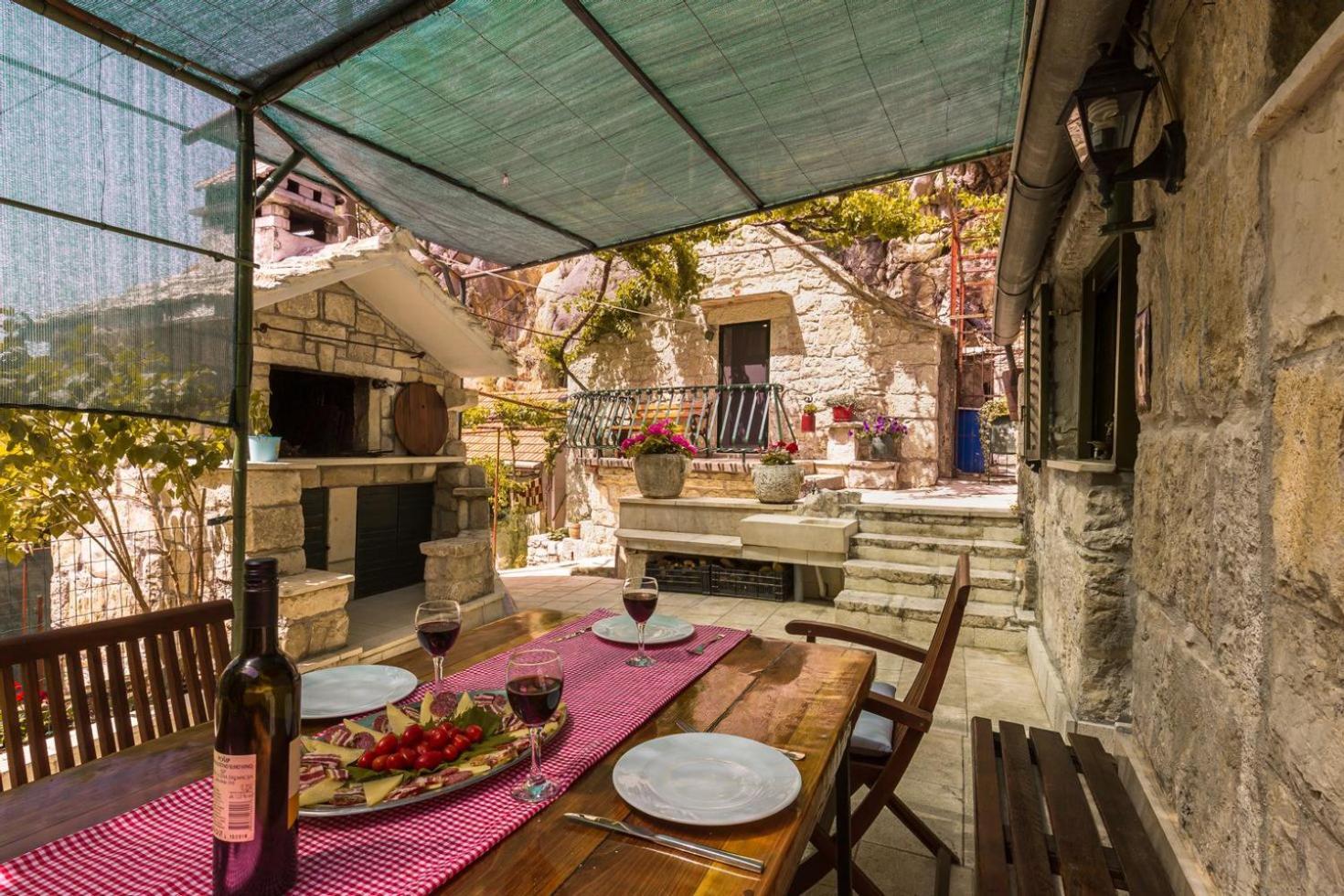 Mini Stone House Villa Omiš Kültér fotó